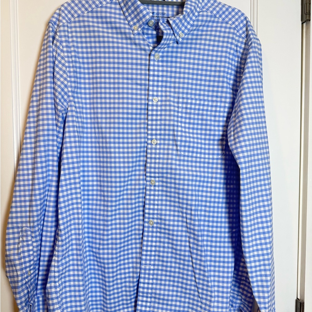 Vineyard Vines Light Blue Checkered Men's Shirt